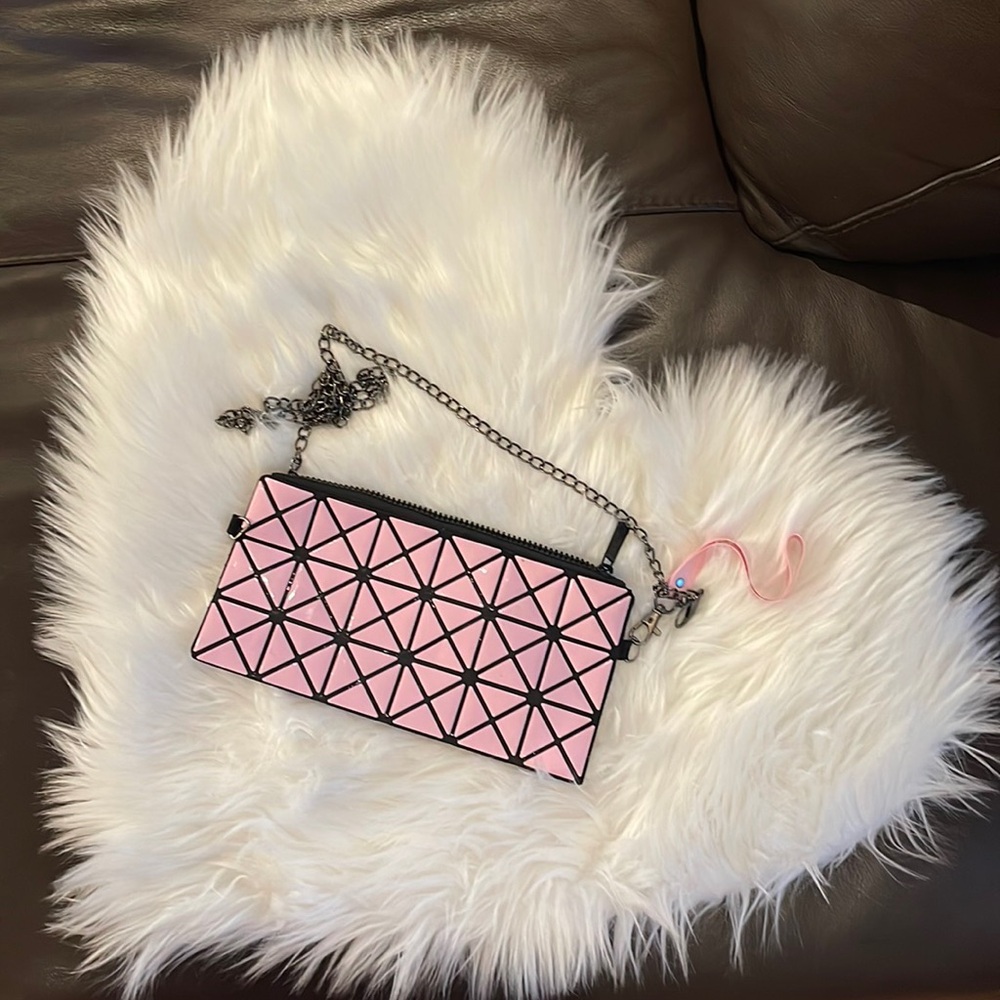 Japanese style Pink Cutch Shoulder bag NWOT